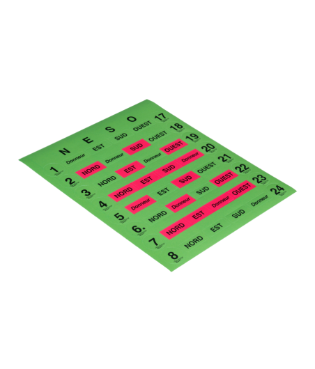 Lot de 8 étuis Super Plus ETU300 Étuis et planches