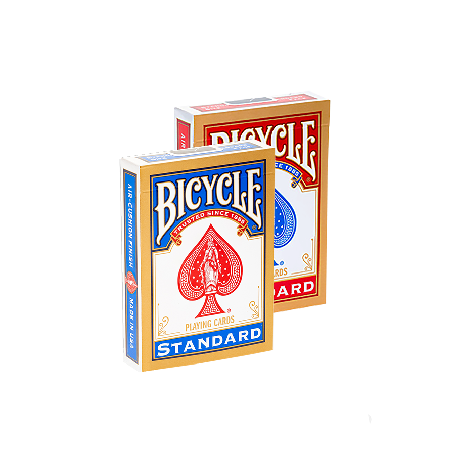 Lot de 2 Jeux de 56 cartes Bicycle "Rider Back" PAC1581 Accueil