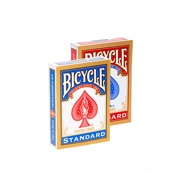 Lot de 2 Jeux de 56 cartes Bicycle "Rider Back" PAC1581 Accueil