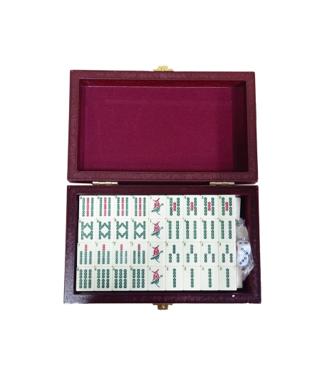 MAH JONG coffret en bois et tuiles en résine MAH1001 Mah-jong et Go