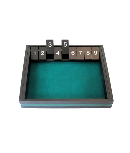 SHUT THE BOX 9 prestige JEU3550 Jeux de société