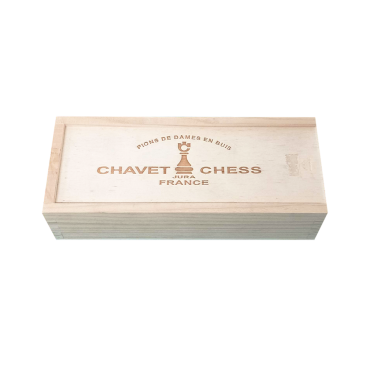 Pions de dame en bois - Chavet Chess DAM1001 Accueil