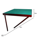 Table de Bridge standard pliante - couleur Acajou TAB9037 Tables de bridge