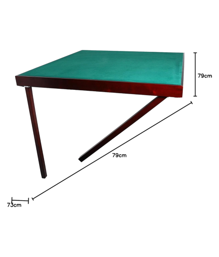 Table de Bridge standard pliante - couleur Acajou TAB9037 Tables de bridge