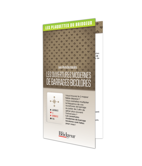 Les Ouvertures modernes de barrages bicolores LIV10542 Librairie