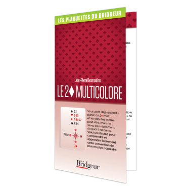 Le 2 Carreau multicolore LIV1054 Librairie